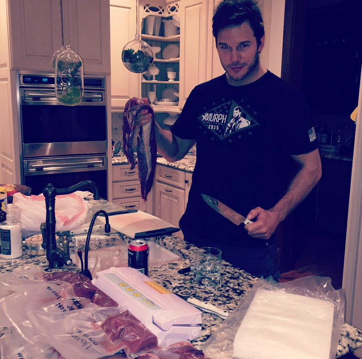 chris-pratt-deer-meat-instagram