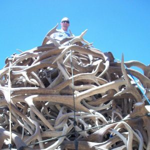 dave-jorgensen-with-hundreds-of-antlers