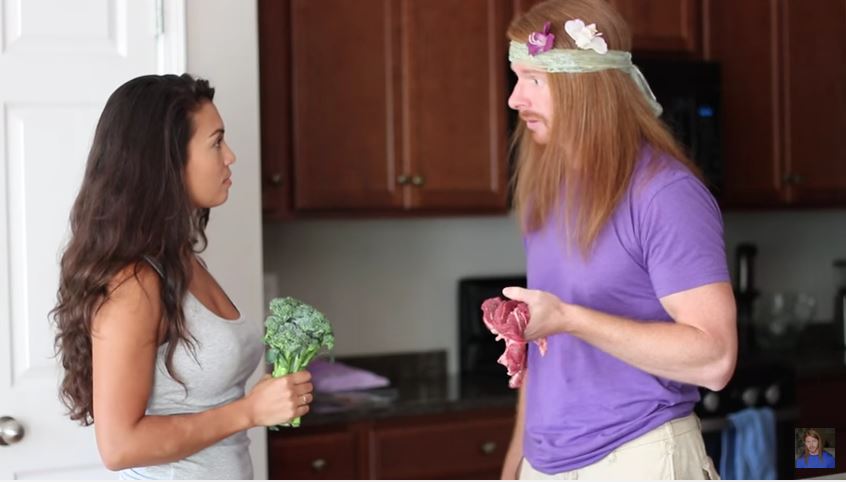 meat-eater-acting-like-a-vegan-video