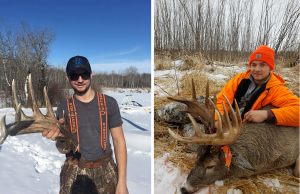 quinten-saunders-before-with-shed-antler-and-after-with-buck