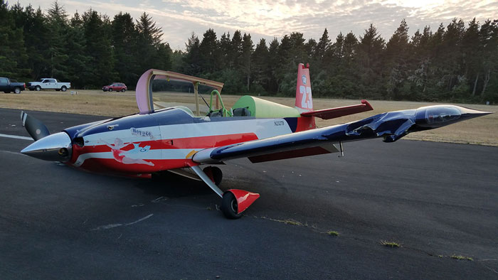 damaged-plane-after-hitting-elk