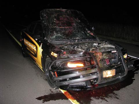 Isanti-County-Sheriff's-smashed-vehicle