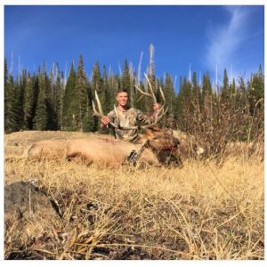 soldier-with-his-bull-elk