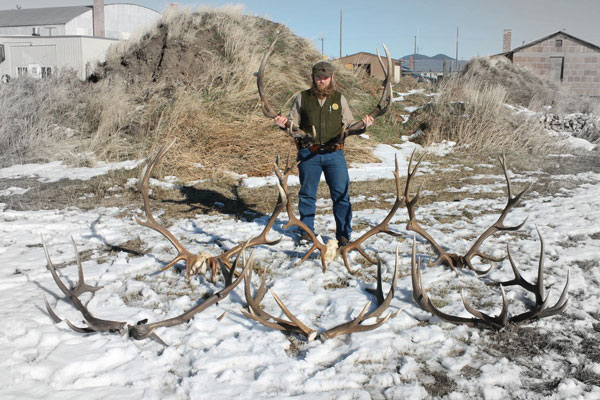 warden-shawn-briggs-with-poached-antlers